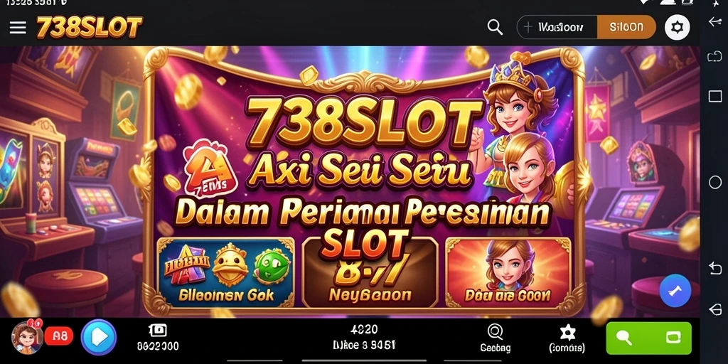 Tampilan gameplay seru dari 738SLOT yang menghadirkan aksi mendebarkan.