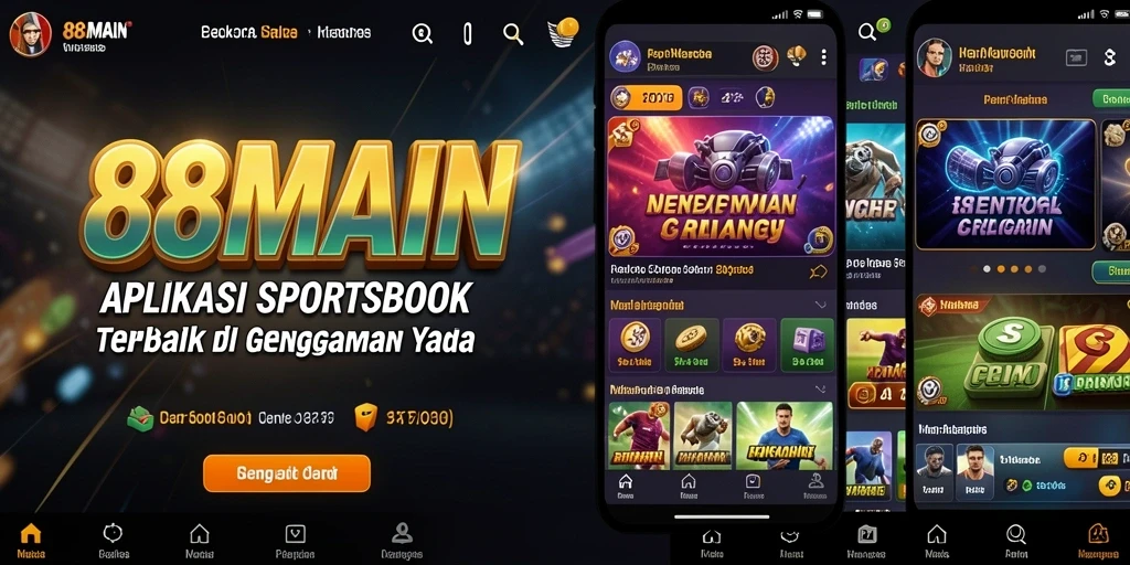 Tampilan gameplay dari aplikasi Sportsbook yang memukau dan interaktif.
