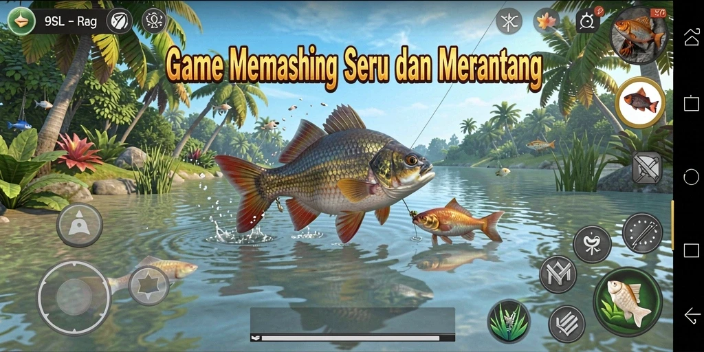 Tangkapan besar di perjalanan memancing seru di 9SL.