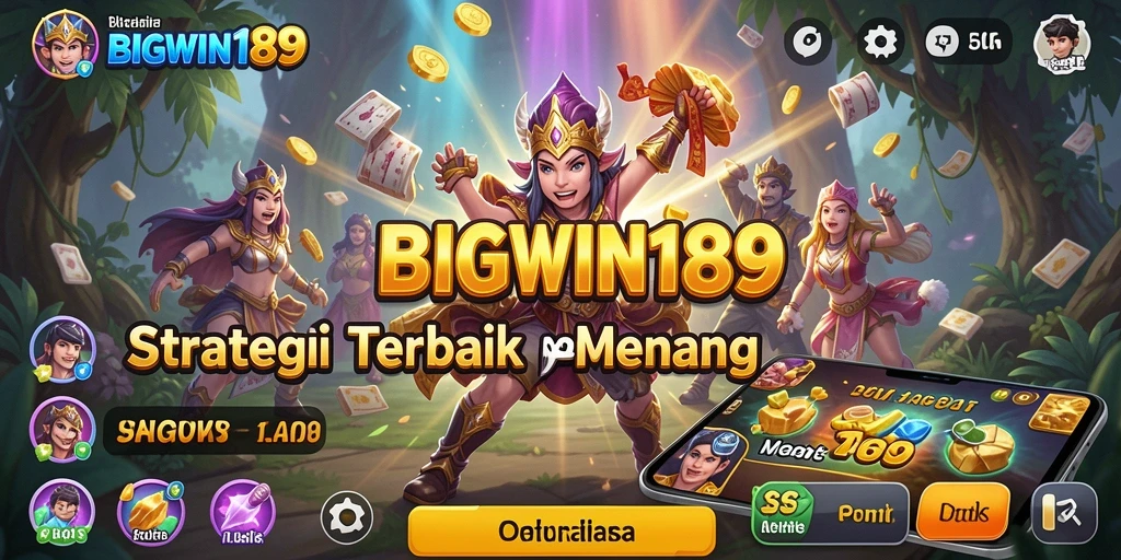 Screenshot utama dari gameplay BIGWIN189 yang menampilkan strategi pertempuran.