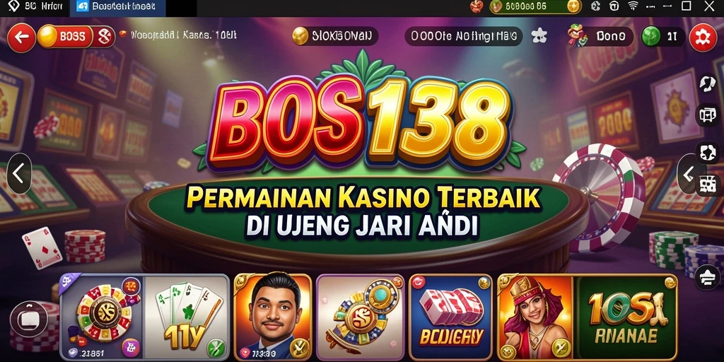 Tampilan menarik dalam gameplay Kasino di BOS138.