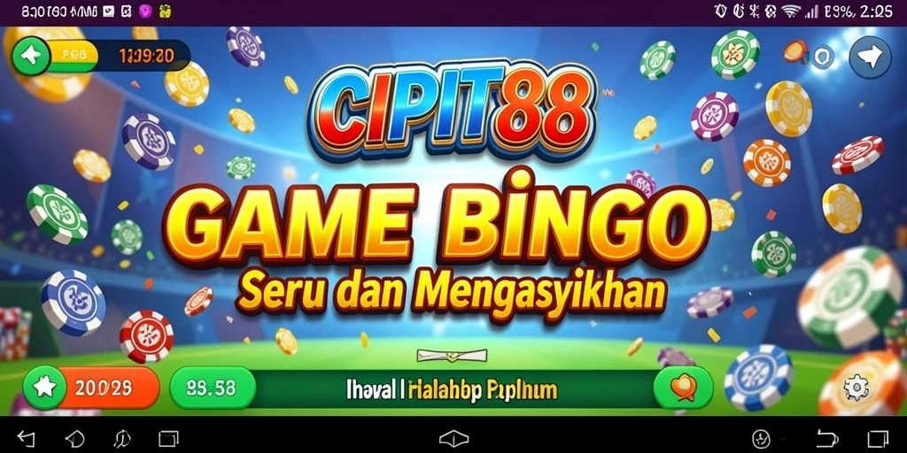 Screenshot gameplay Bingo yang menampilkan keseruan permainan