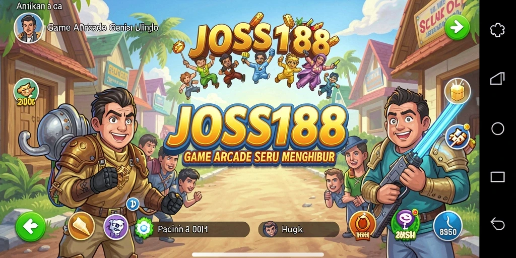 Screenshot gameplay JOSS188 yang menunjukkan keseruan permainan Arcade.