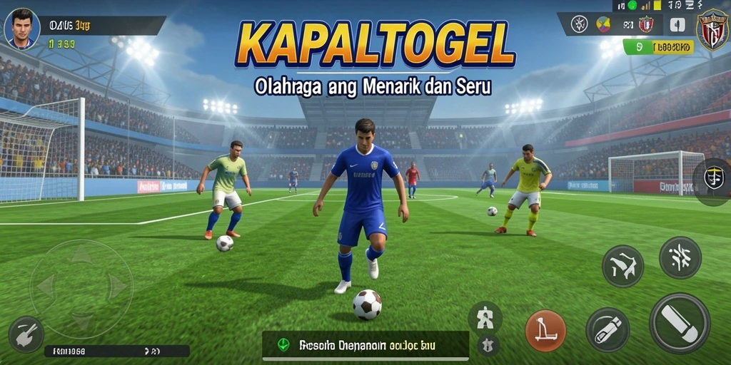 Tampilan menarik gameplay olahraga di KAPALTOGEL.
