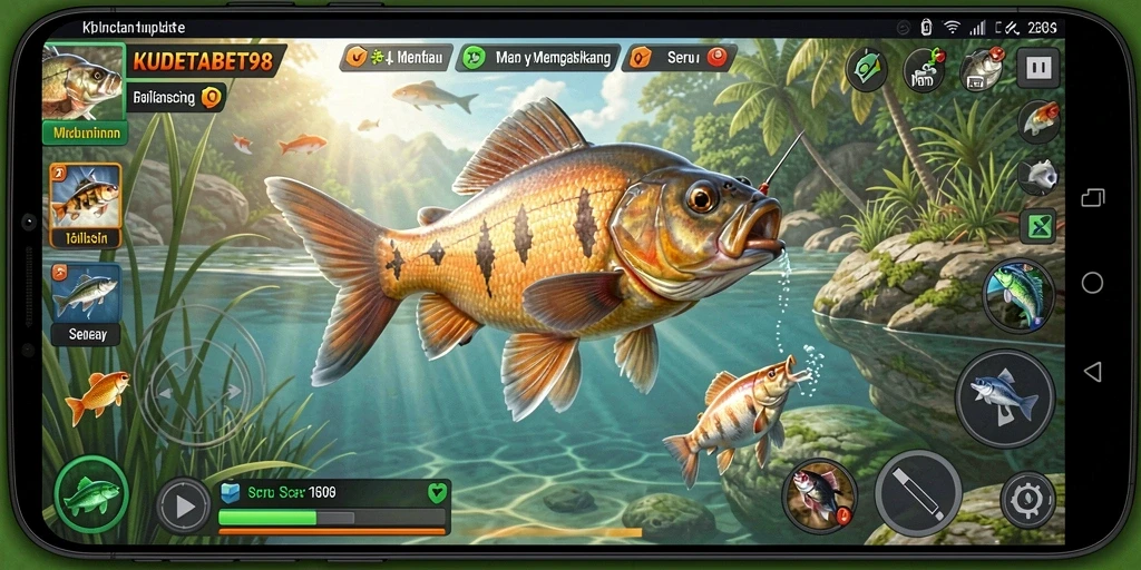 Tangkapan besar dalam gameplay KUDETABET98 yang menarik.
