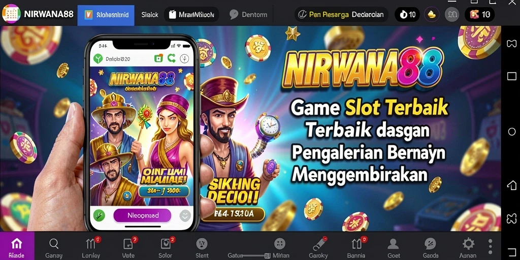 Tampilan menarik dari gameplay NIRWANA88 yang penuh warna.