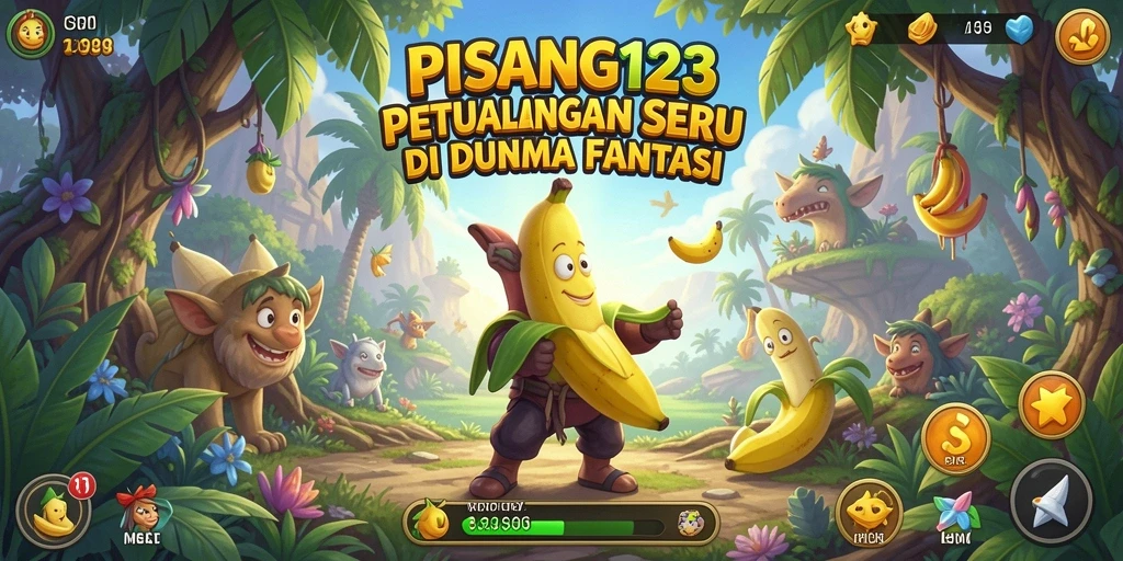 Tampilan gameplay petualangan di PISANG123 yang menegangkan dan menarik.