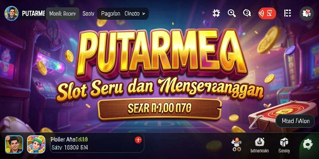 Tampilan gameplay PUTARMEGA yang seru dan menarik.