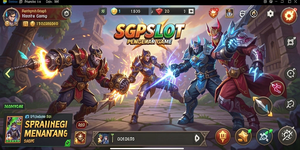 Tampilan gameplay menarik dalam SGPSLOT yang penuh strategi.